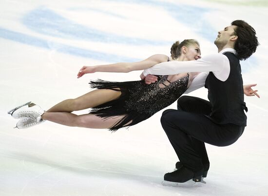 Фигурное катание. Чемпионат Европы. Танцы. Ритмический танец