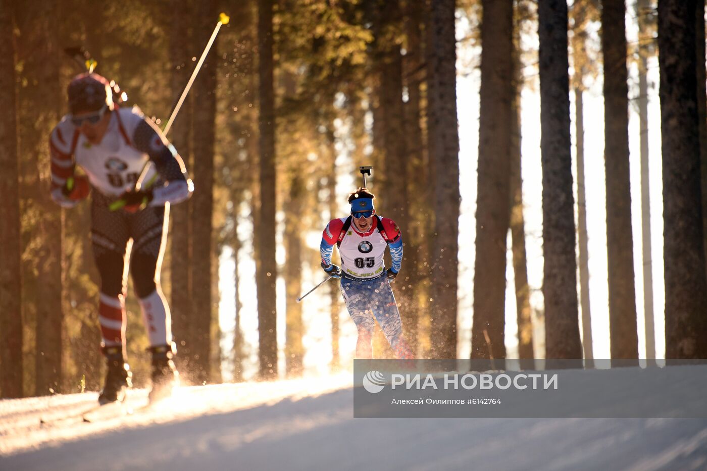 Биатлон. VI этап Кубка мира. Мужчины. Индивидуальная гонка