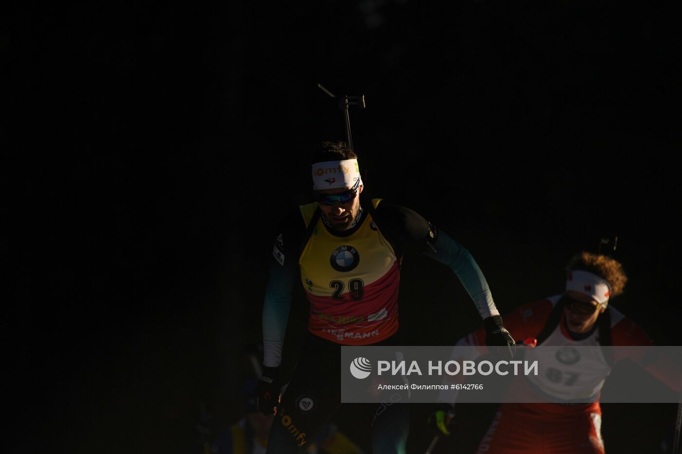 Биатлон. VI этап Кубка мира. Мужчины. Индивидуальная гонка