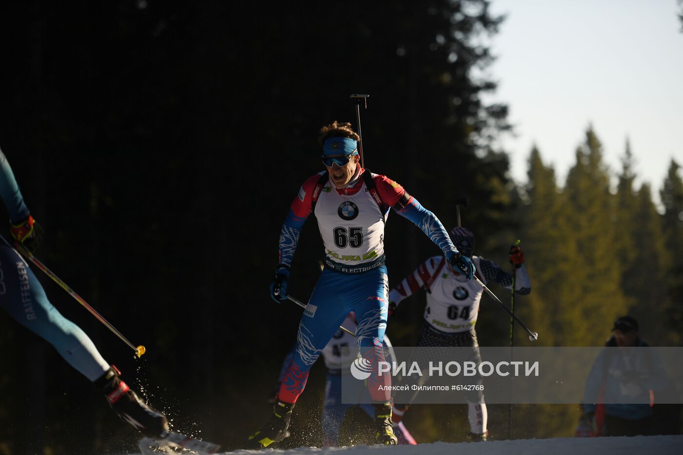 Биатлон. VI этап Кубка мира. Мужчины. Индивидуальная гонка