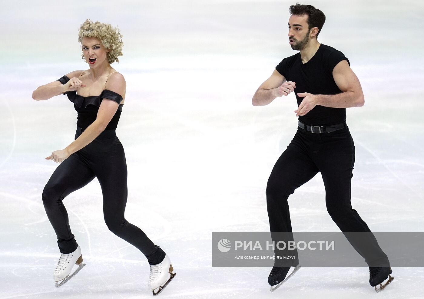 Фигурное катание. Чемпионат Европы. Танцы. Ритмический танец