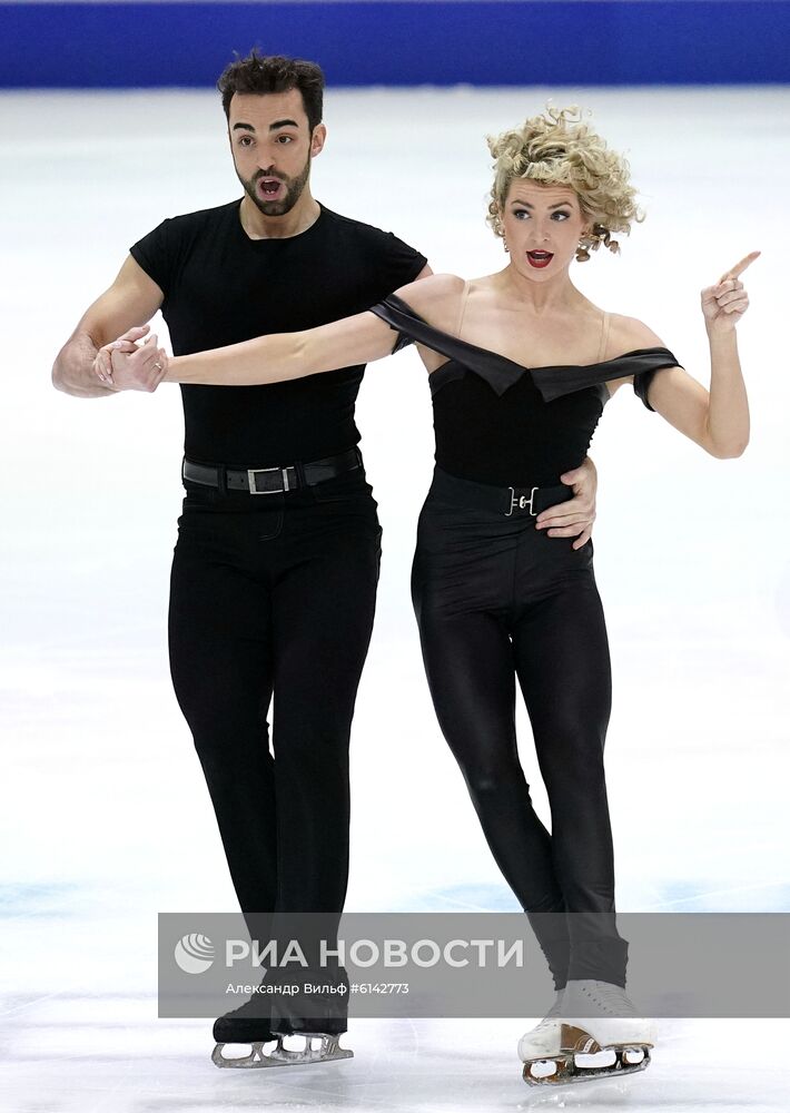 Фигурное катание. Чемпионат Европы. Танцы. Ритмический танец