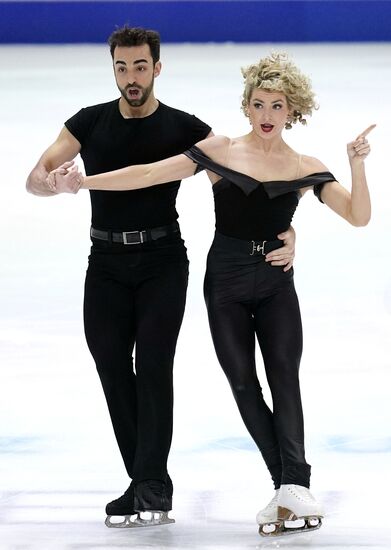 Фигурное катание. Чемпионат Европы. Танцы. Ритмический танец