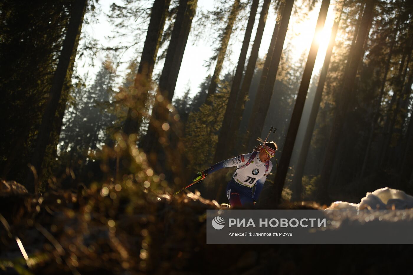 Биатлон. VI этап Кубка мира. Мужчины. Индивидуальная гонка