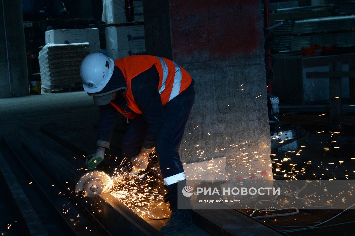 Строительство ТРЦ "Грозный Молл" в Грозном