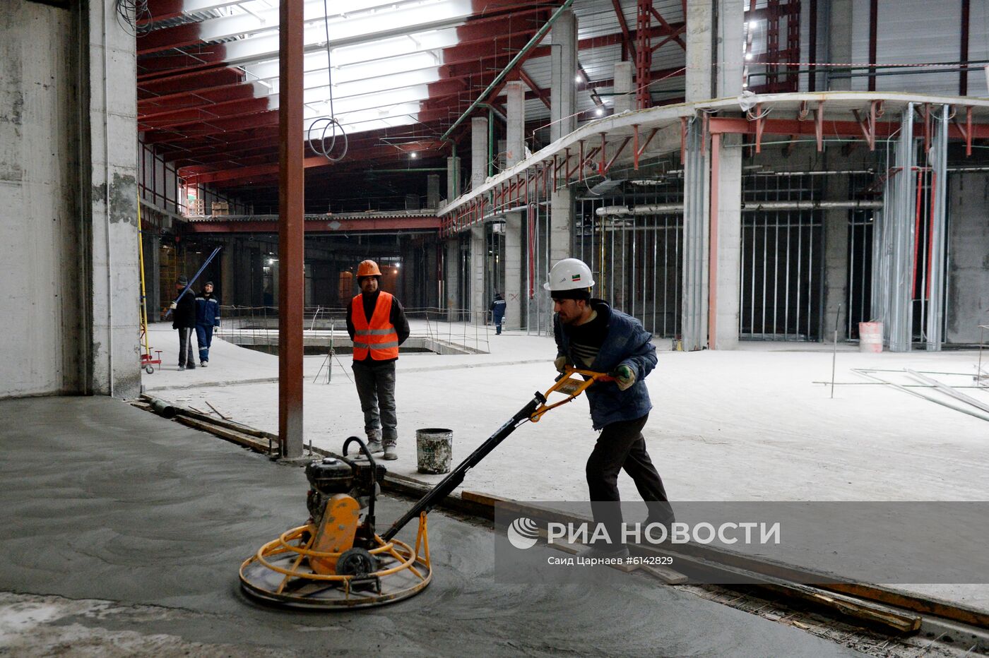 Строительство ТРЦ "Грозный Молл" в Грозном