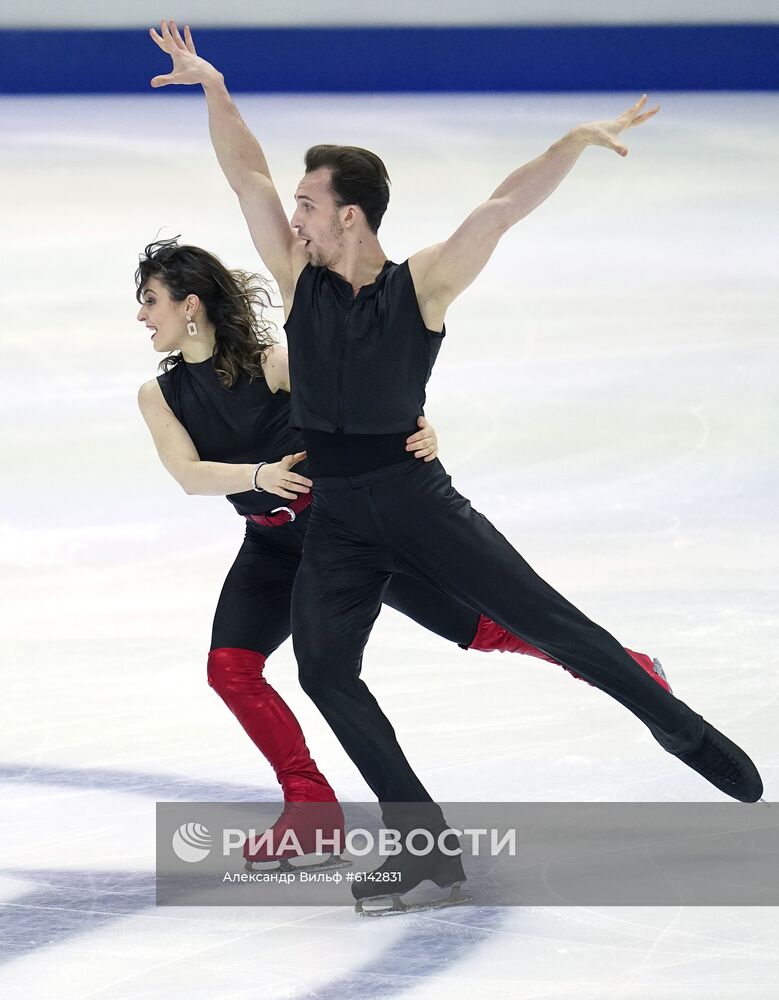 Фигурное катание. Чемпионат Европы. Танцы. Ритмический танец