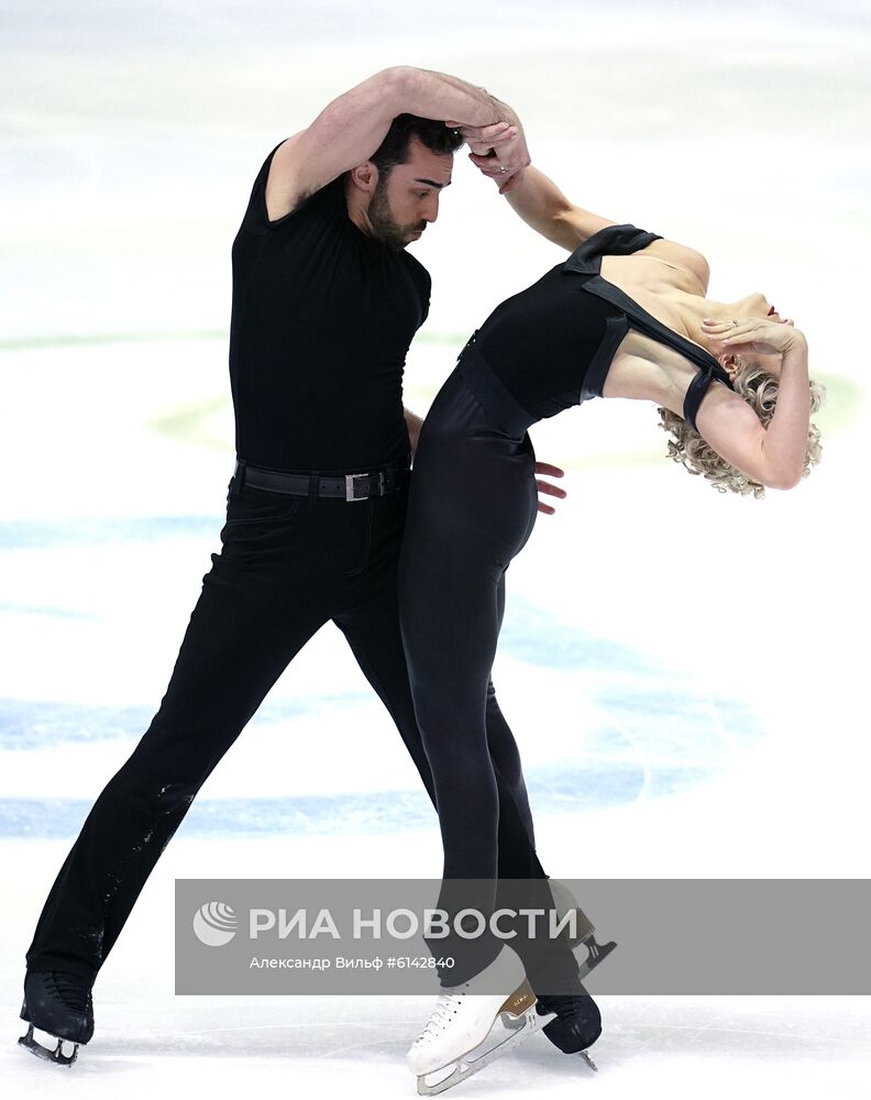 Фигурное катание. Чемпионат Европы. Танцы. Ритмический танец