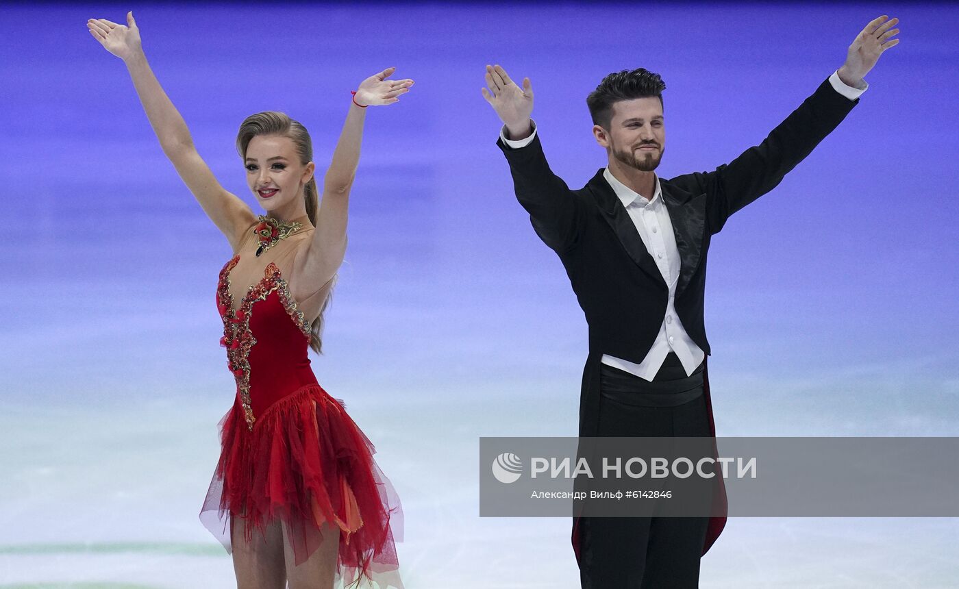 Фигурное катание. Чемпионат Европы. Танцы. Ритмический танец