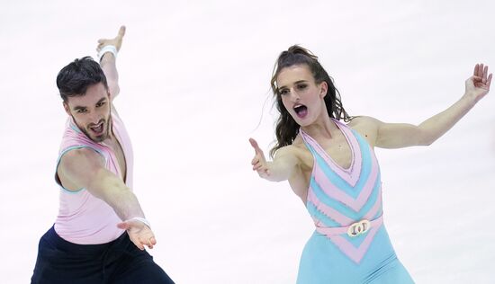 Фигурное катание. Чемпионат Европы. Танцы. Ритмический танец