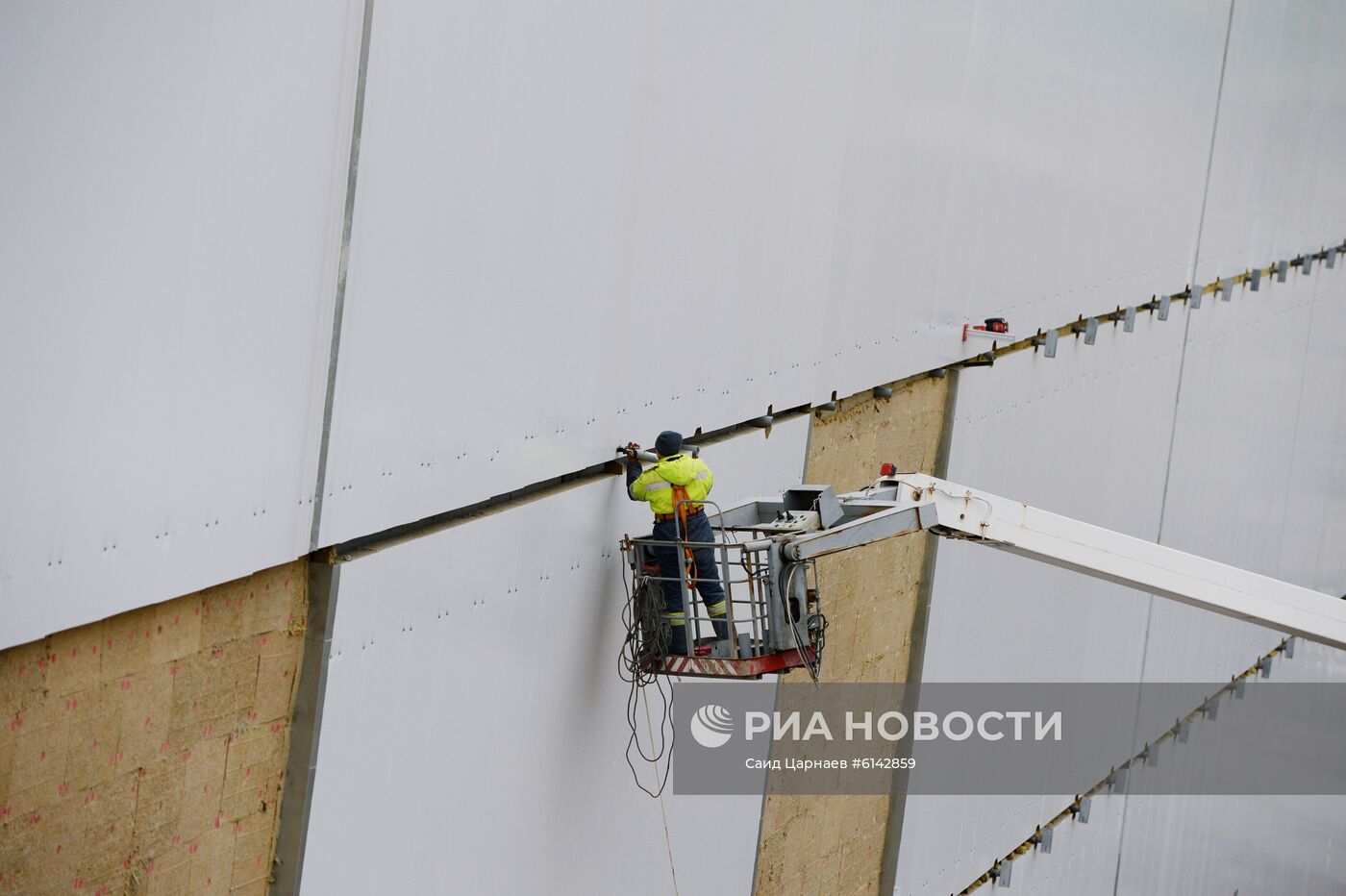 Строительство ТРЦ "Грозный Молл" в Грозном