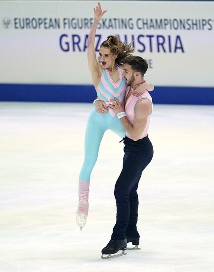 Фигурное катание. Чемпионат Европы. Танцы. Ритмический танец