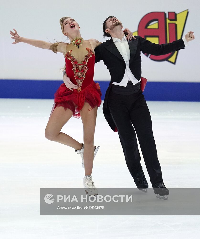 Фигурное катание. Чемпионат Европы. Танцы. Ритмический танец