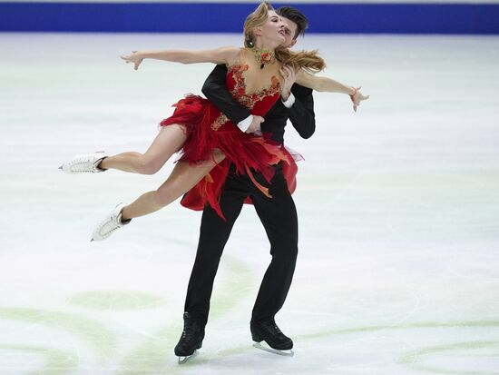 Фигурное катание. Чемпионат Европы. Танцы. Ритмический танец