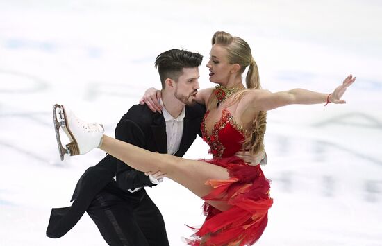 Фигурное катание. Чемпионат Европы. Танцы. Ритмический танец