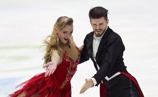 Фигурное катание. Чемпионат Европы. Танцы. Ритмический танец