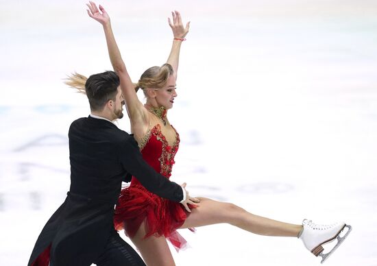 Фигурное катание. Чемпионат Европы. Танцы. Ритмический танец