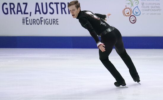 Фигурное катание. Чемпионат Европы. Мужчины. Произвольная программа