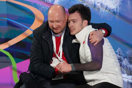 Фигурное катание. Чемпионат Европы. Мужчины. Произвольная программа