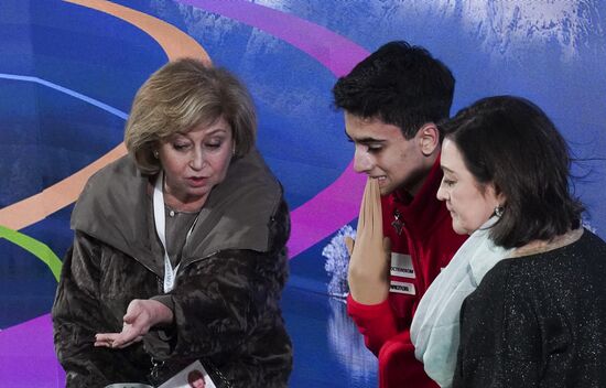 Фигурное катание. Чемпионат Европы. Мужчины. Произвольная программа