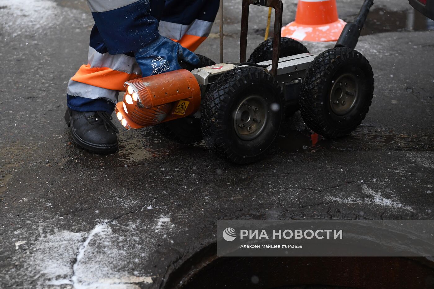 Роботы на службе у "Мосводоканала"