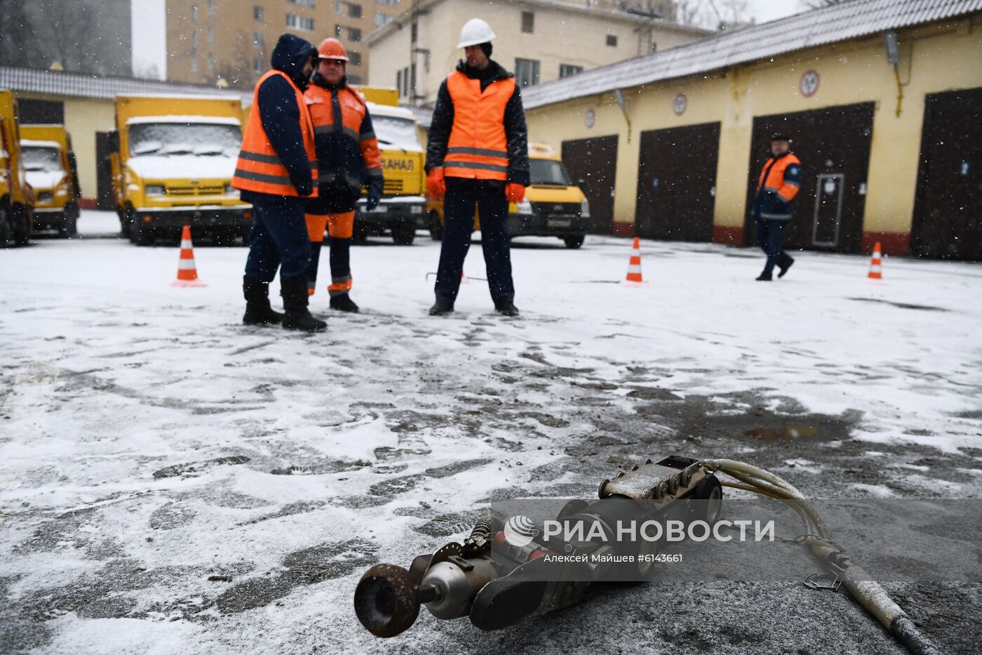 Роботы на службе у "Мосводоканала"