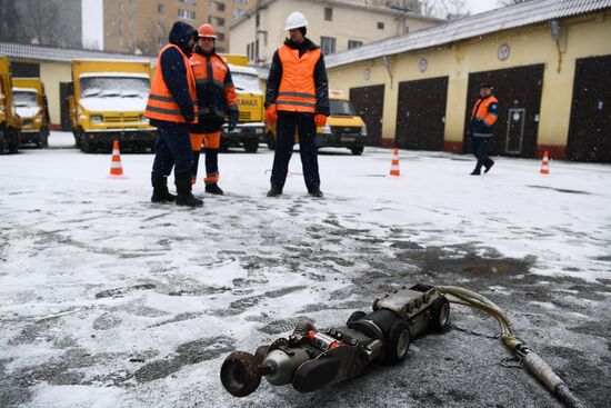 Роботы на службе у "Мосводоканала"