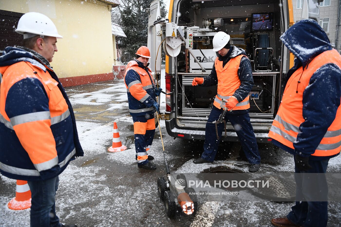 Роботы на службе у "Мосводоканала"