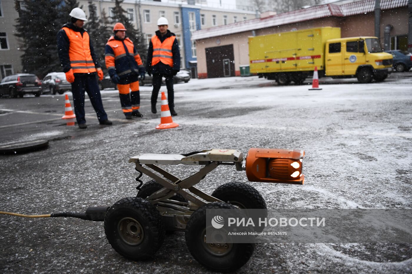 Роботы на службе у "Мосводоканала"