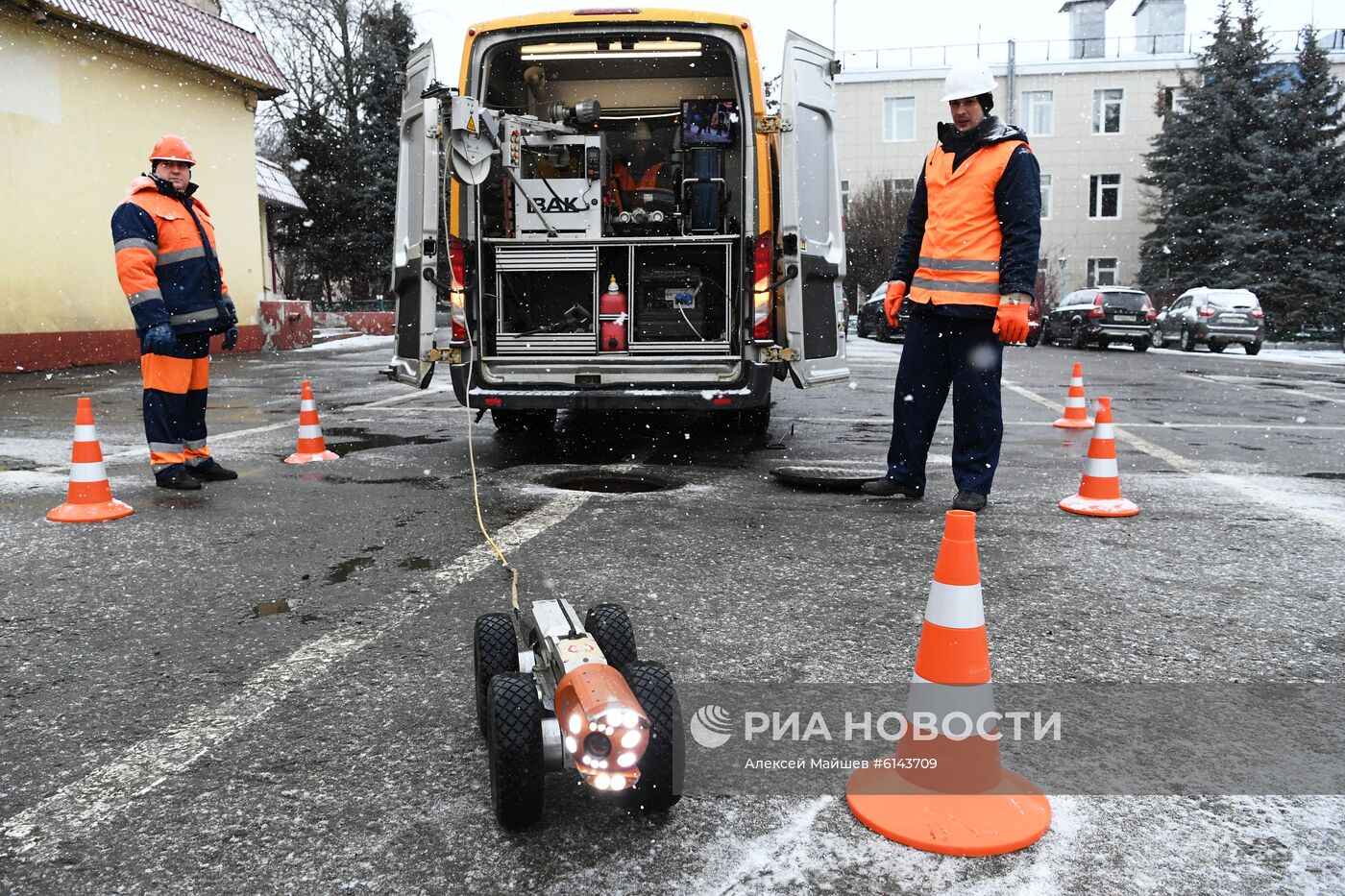 Роботы на службе у "Мосводоканала"