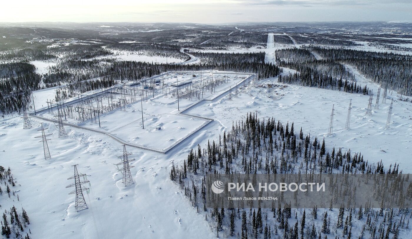 Подстанция 330 кВ "Мурманская"  