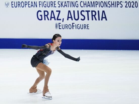 Фигурное катание. Чемпионат Европы. Женщины. Короткая программа