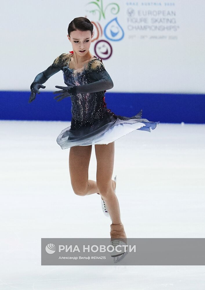 Фигурное катание. Чемпионат Европы. Женщины. Короткая программа