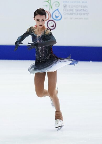 Фигурное катание. Чемпионат Европы. Женщины. Короткая программа