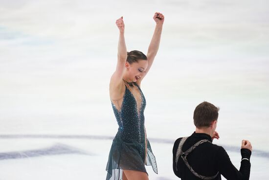 Фигурное катание. Чемпионат Европы. Пары. Произвольная программа