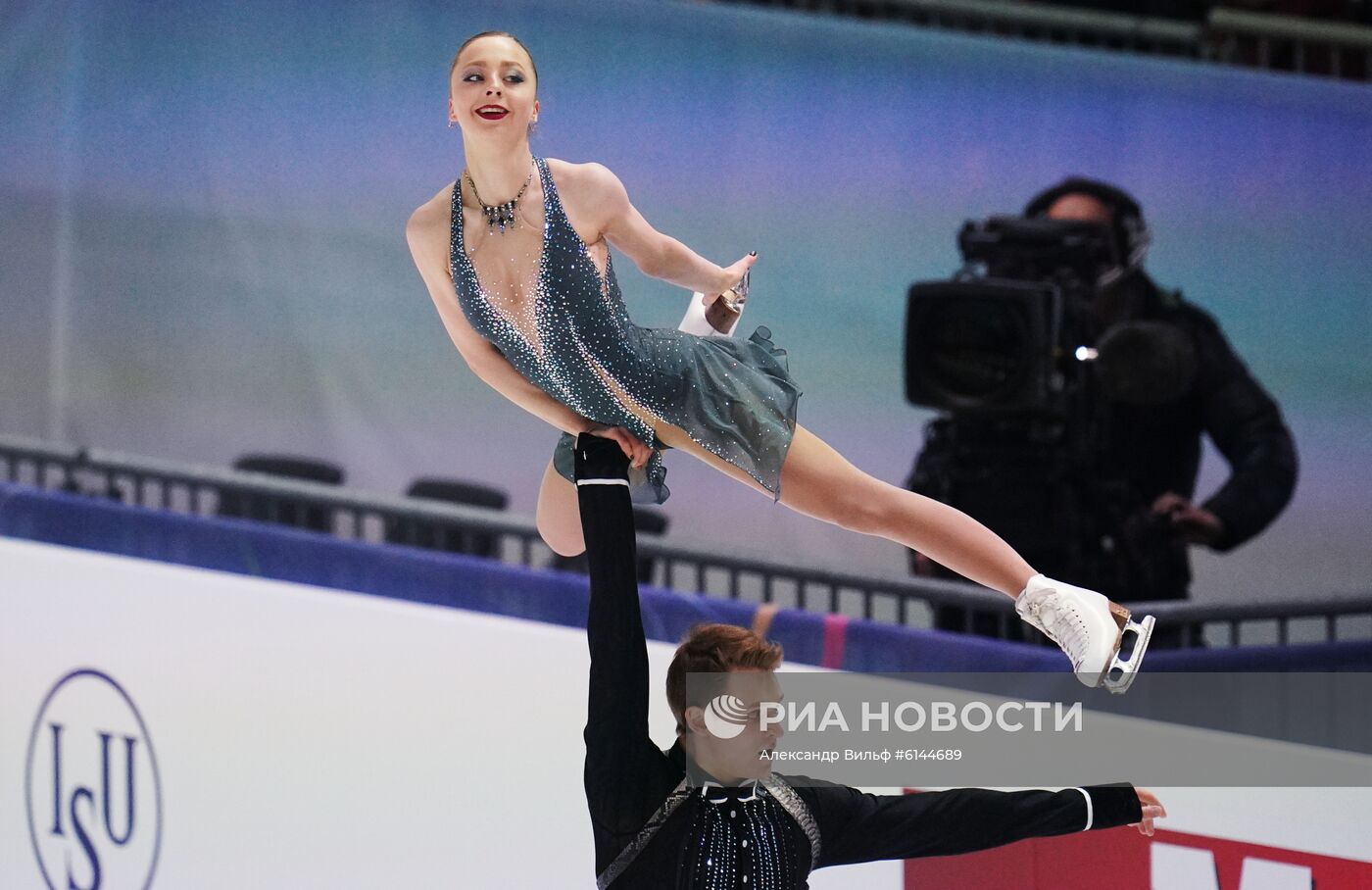 Фигурное катание. Чемпионат Европы. Пары. Произвольная программа