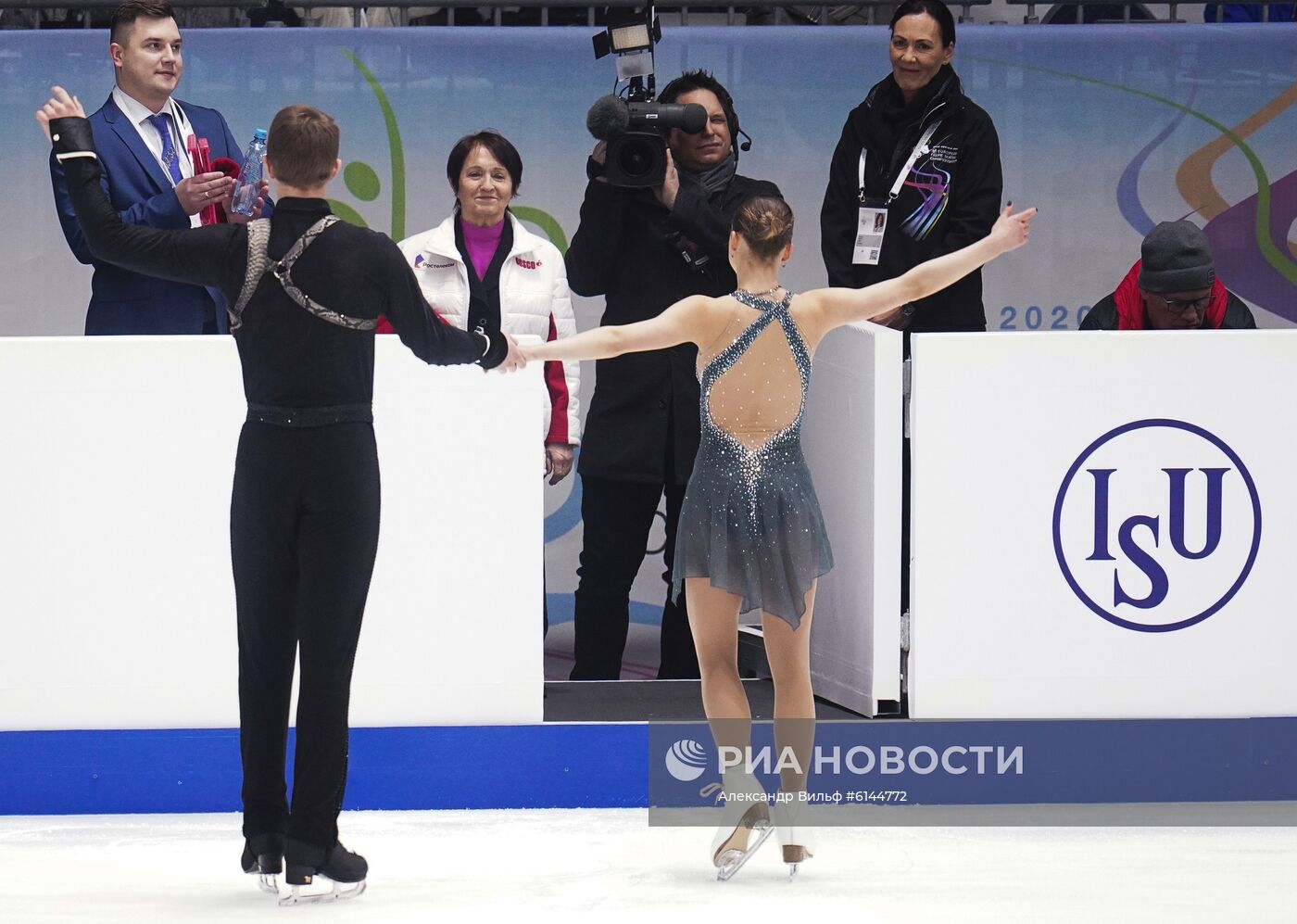 Фигурное катание. Чемпионат Европы. Пары. Произвольная программа