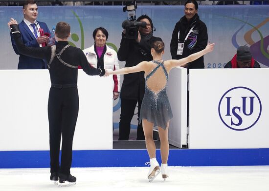 Фигурное катание. Чемпионат Европы. Пары. Произвольная программа