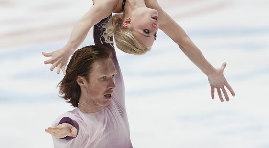 Фигурное катание. Чемпионат Европы. Пары. Произвольная программа