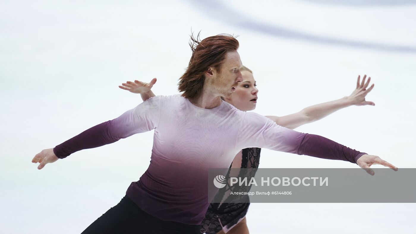 Фигурное катание. Чемпионат Европы. Пары. Произвольная программа