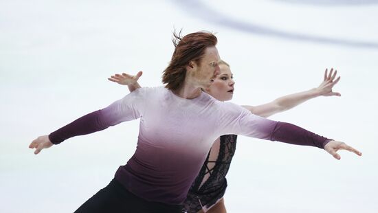 Фигурное катание. Чемпионат Европы. Пары. Произвольная программа