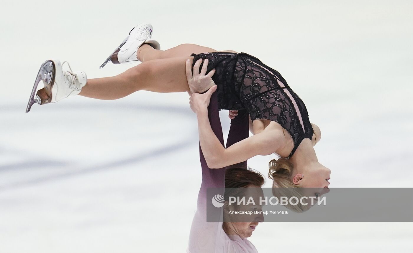 Фигурное катание. Чемпионат Европы. Пары. Произвольная программа