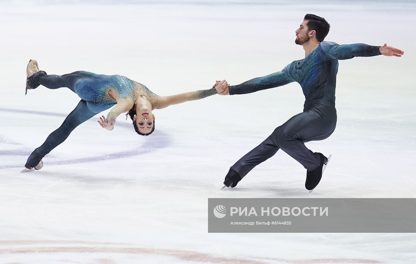 Фигурное катание. Чемпионат Европы. Пары. Произвольная программа