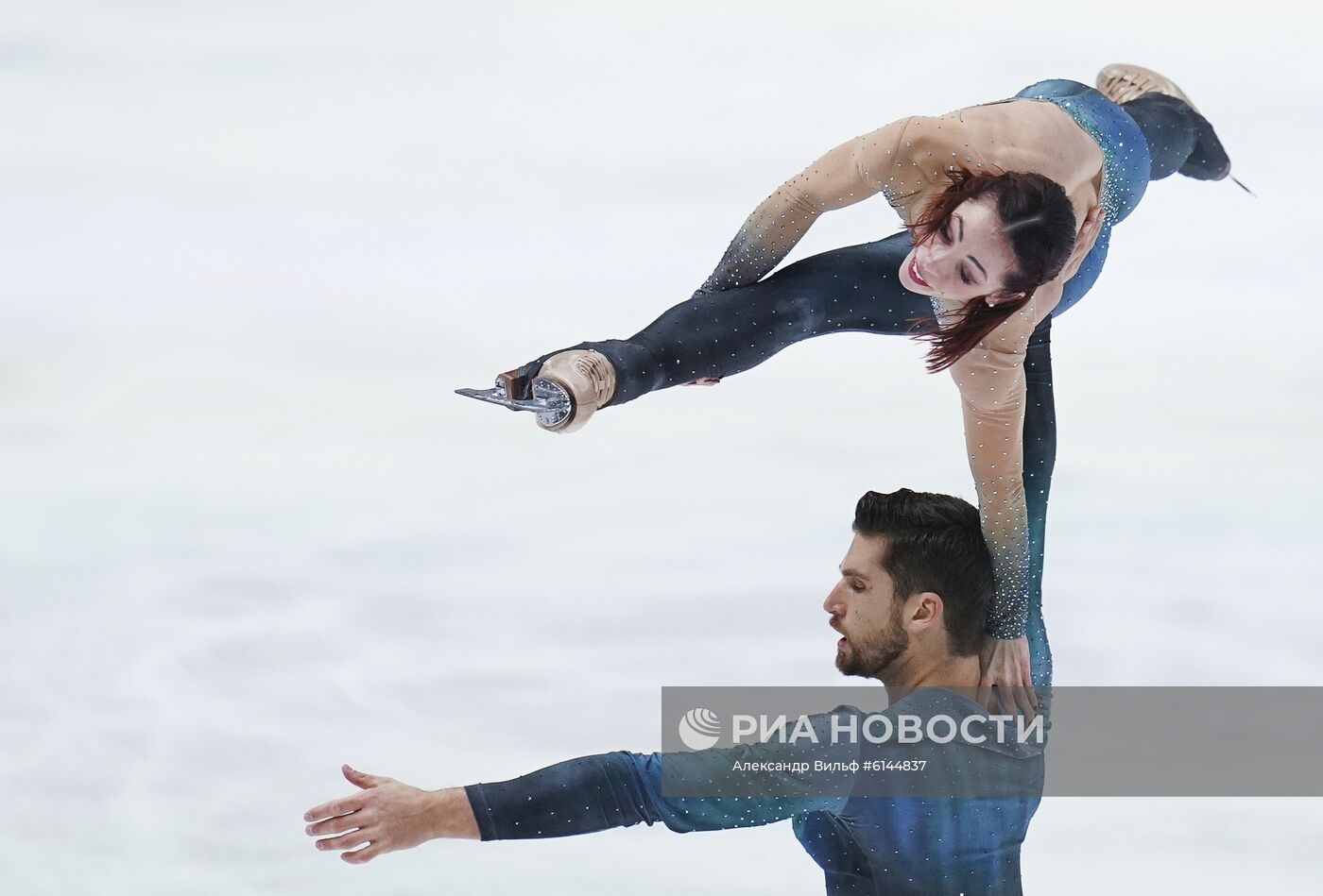 Фигурное катание. Чемпионат Европы. Пары. Произвольная программа