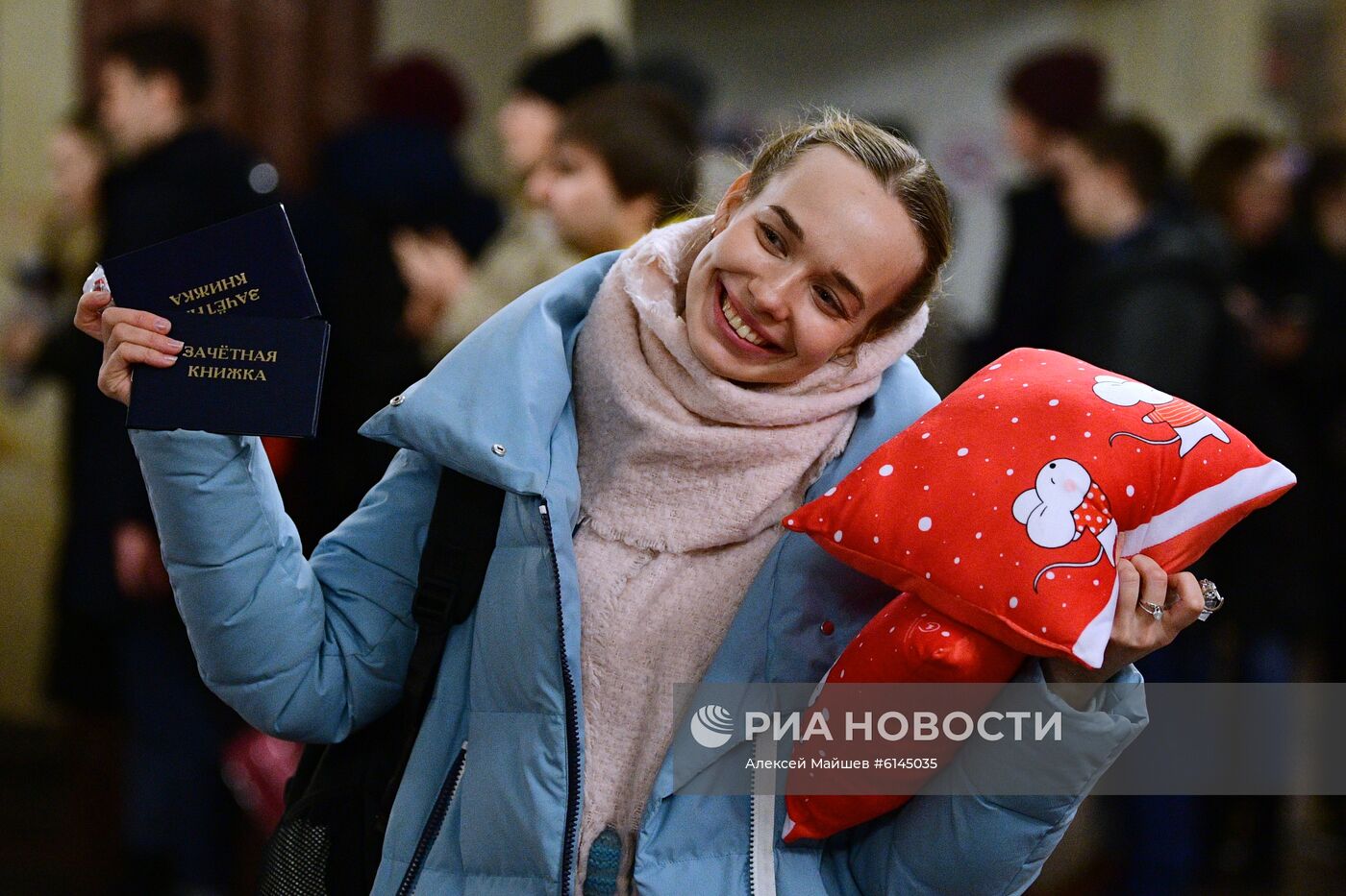 Празднование Дня студента в Москве