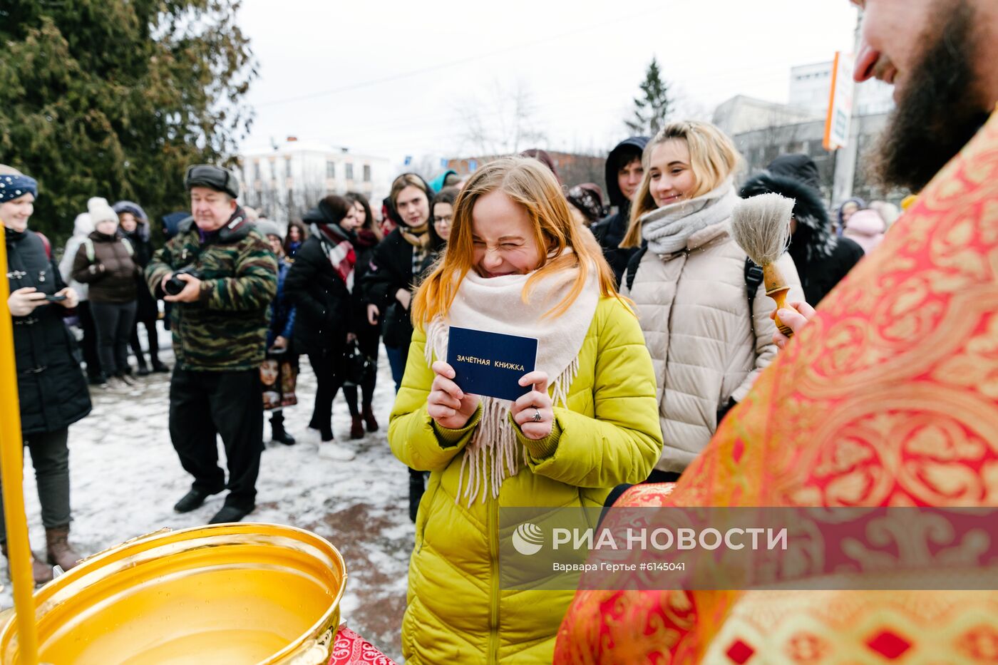 Освящение зачеток в Иванове