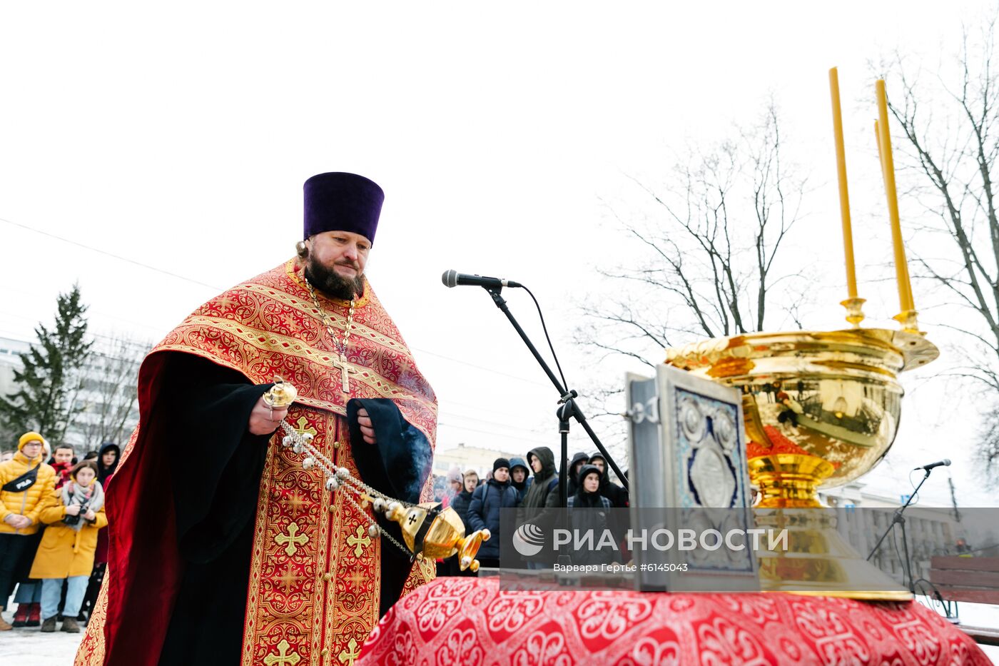 Освящение зачеток в Иванове