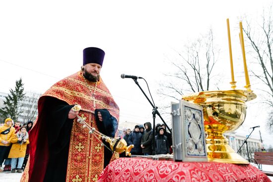 Освящение зачеток в Иванове