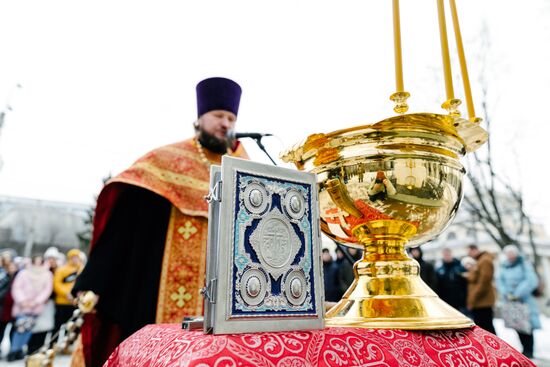 Освящение зачеток в Иванове