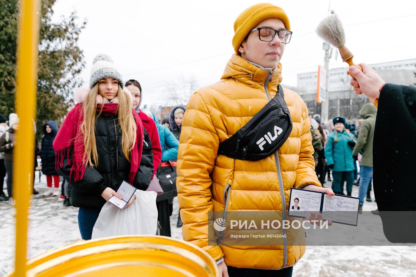 Освящение зачеток в Иванове